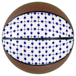 Blue Polka Dots, Polka Dot Pattern, Dots Basketball