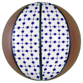 Blue Polka Dots, Polka Dot Pattern, Dots Basketball (Vertikal)