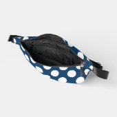 Blue Polka Dots, Polka Dot Pattern, Dots Bauchtasche (Offen)