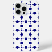 Blue Polka Dots, Polka Dot Pattern, Dots Case-Mate iPhone Hülle (Rückseite)