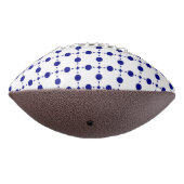 Blue Polka Dots, Polka Dot Pattern, Dots Football (Gedreht 270)