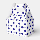 Blue Polka Dots, Polka Dot Pattern, Dots Geschenkschachtel (Vorderseite)