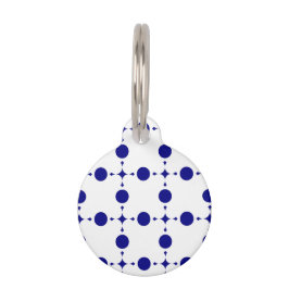 Blue Polka Dots, Polka Dot Pattern, Dots Haustiermarke