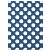 Blue Polka Dots, Polka Dot Pattern, Dots Klemmbrett (Rückseite)