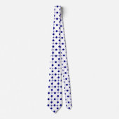 Blue Polka Dots, Polka Dot Pattern, Dots Krawatte (Vorderseite)