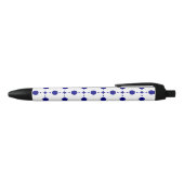 Blue Polka Dots, Polka Dot Pattern, Dots Kugelschreiber (Oberseite)