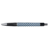 Blue Polka Dots, Polka Dot Pattern, Dots Kugelschreiber (Vorderseite)