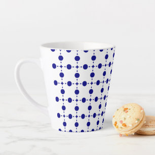 Blue Polka Dots, Polka Dot Pattern, Dots Milchtasse
