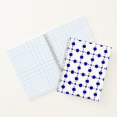 Blue Polka Dots, Polka Dot Pattern, Dots Notizblock (Innenseite)