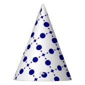 Blue Polka Dots, Polka Dot Pattern, Dots Partyhütchen (Links)