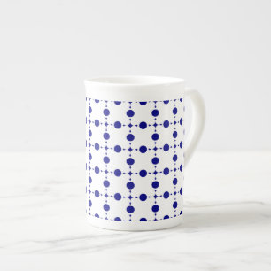 Blue Polka Dots, Polka Dot Pattern, Dots Porzellantasse