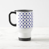 Blue Polka Dots, Polka Dot Pattern, Dots Reisebecher (Links)