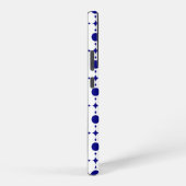 Blue Polka Dots, Polka Dot Pattern, Dots Samsung Galaxy Hülle (Rechte Seite)