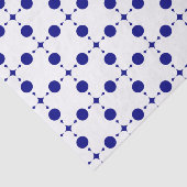 Blue Polka Dots, Polka Dot Pattern, Dots Seidenpapier (Ausschnitt)