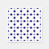 Blue Polka Dots, Polka Dot Pattern, Dots Serviette (Vorderseite)