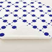 Blue Polka Dots, Polka Dot Pattern, Dots Sherpadecke (3/4)