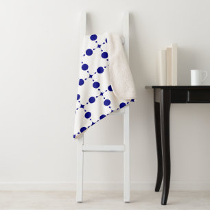 Blue Polka Dots, Polka Dot Pattern, Dots Sherpadecke