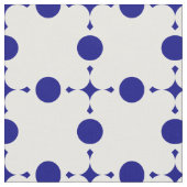 Blue Polka Dots, Polka Dot Pattern, Dots Stoff (Nahaufnahme)