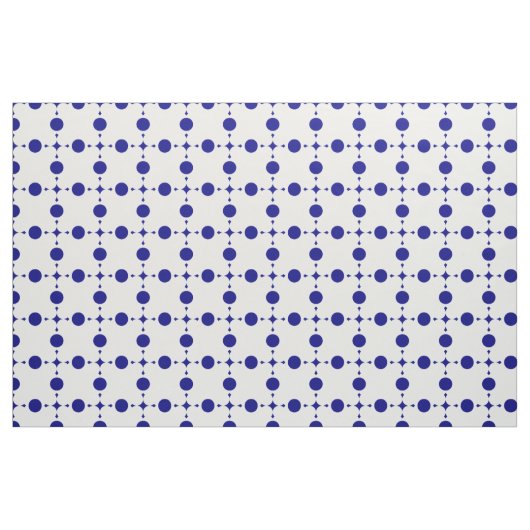 Blue Polka Dots, Polka Dot Pattern, Dots Stoff (Fat Quarter (45,7 x 55,9 cm))