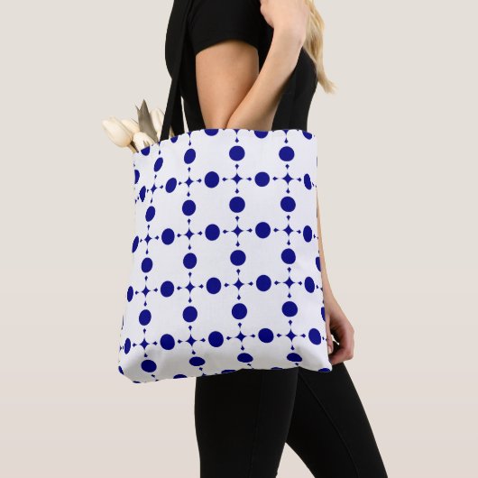 Blue Polka Dots, Polka Dot Pattern, Dots Tasche (Von Nahem)