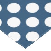 Blue Polka Dots, Polka Dot Pattern, Dots Tischdecke (Schrägansicht)