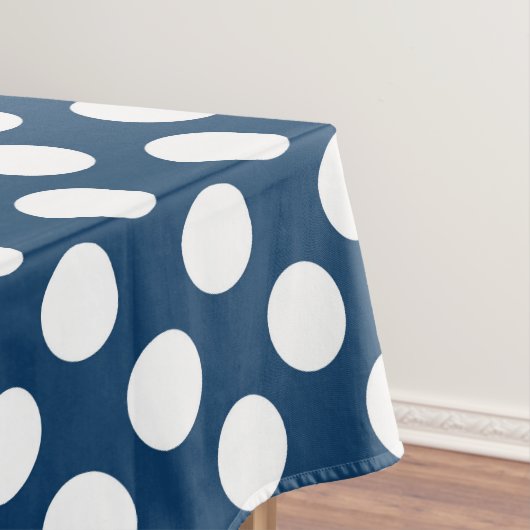 Blue Polka Dots, Polka Dot Pattern, Dots Tischdecke (Beispiel)