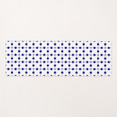 Blue Polka Dots, Polka Dot Pattern, Dots Yogamatte (Vorderseite (Horizontal))