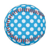 Blue Polka Dotted Baseball (Vorderseite Links)