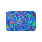 Blue Pond Ripple Badematte (Vorderseite)