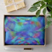 Blue Pond Ripple Seidenpapier (Geschenk)