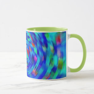 Blue Pond Ripple Tasse