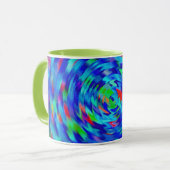 Blue Pond Ripple Tasse (Vorderseite Links)