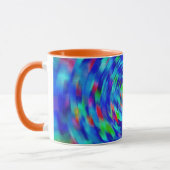 Blue Pond Ripple Tasse (Links)