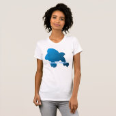 Blue Poodle Shirt (Vorne ganz)