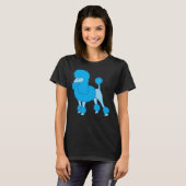 Blue Poodle       T-Shirt (Vorne ganz)