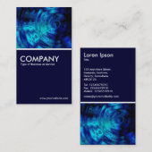 Blue Pool Visitenkarte (Vorne/Hinten)