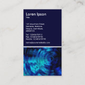 Blue Pool Visitenkarte (Rückseite)
