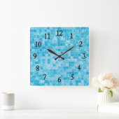 Blue Pool Wall Uhr (Zuhause)