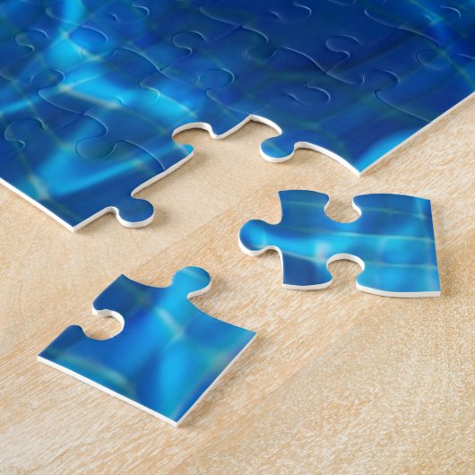 Blue Pool Water Jigsaw Puzzle (Seite)