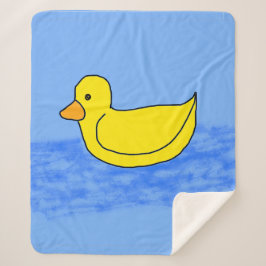 Blue Popcorn Anime Ducky Sherpadecke