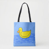 Blue Popcorn Anime Ducky Tasche (Vorderseite)