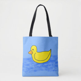 Blue Popcorn Anime Ducky Tasche