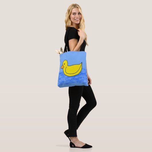 Blue Popcorn Anime Ducky Tasche (Am Model)