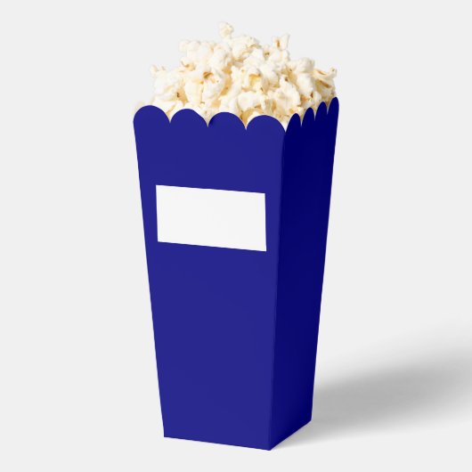 Blue Popcorn Box Geschenkschachtel (Geplatzt)
