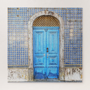 Blue Portugal Door Puzzle