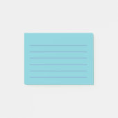 Blue Post-it® Notes 4" x 3" Post-it Klebezettel (Vorderseite)