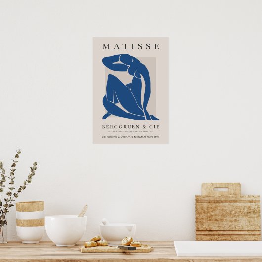 Blue Poster (Küche)