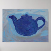 Blue Pot Poster (Vorne)