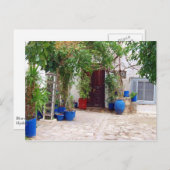 Blue Pottery Postcard Postkarte (Vorne/Hinten)