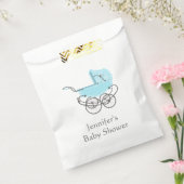Blue Pram Baby Dusche Fevor Bag Geschenktütchen (Versiegelt)